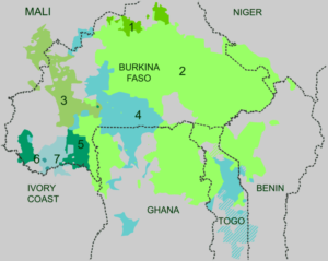 Gur_languages map